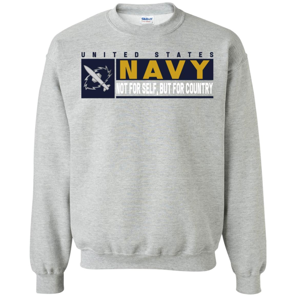 Navy Missile Technician Navy MT- Not for self Long Sleeve - Pullover Hoodie-TShirt-Navy-Veterans Nation