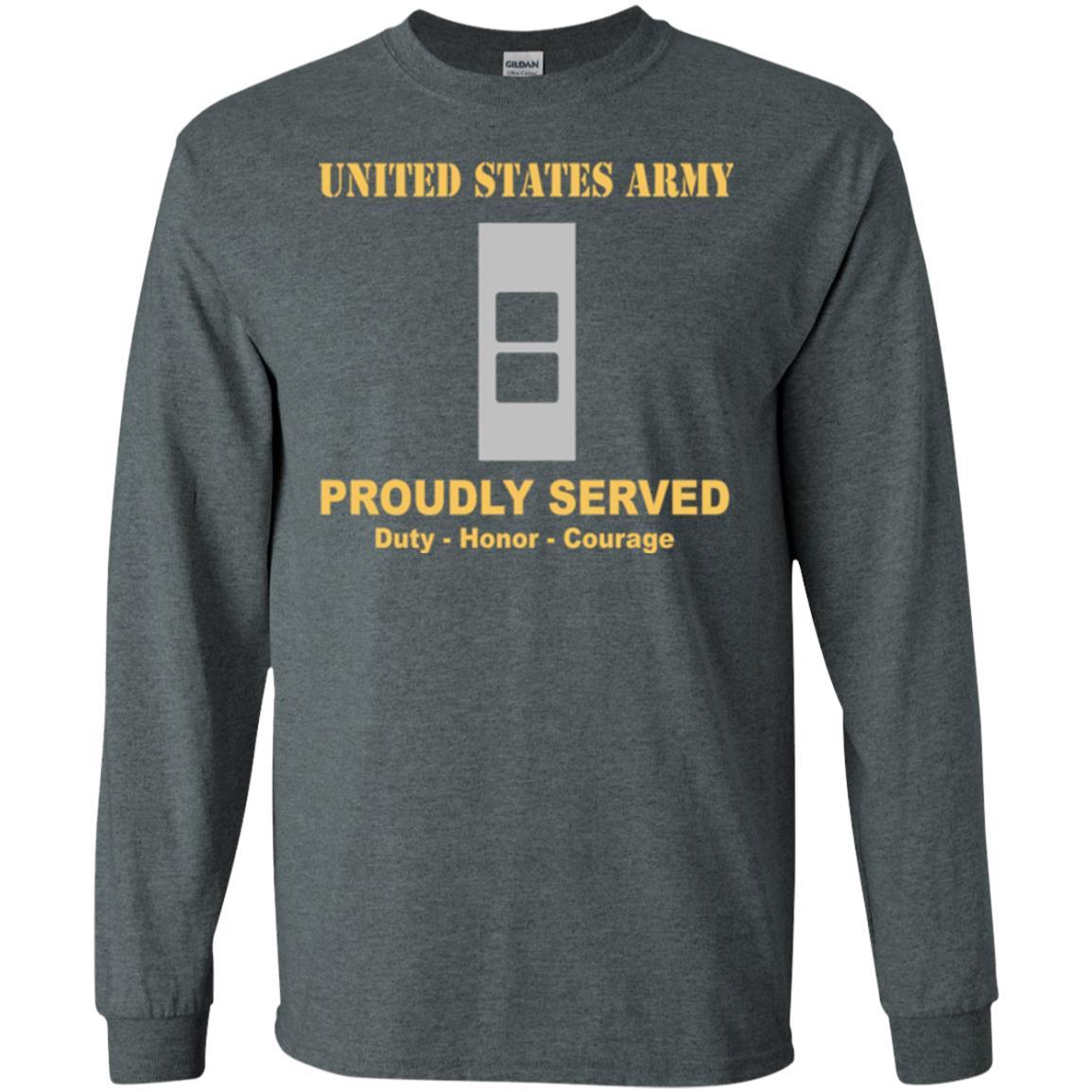 US Army W-2 Chief Warrant Officer 2 W2 CW2 Warrant Officer Ranks Men Front Shirt US Army Rank-TShirt-Army-Veterans Nation