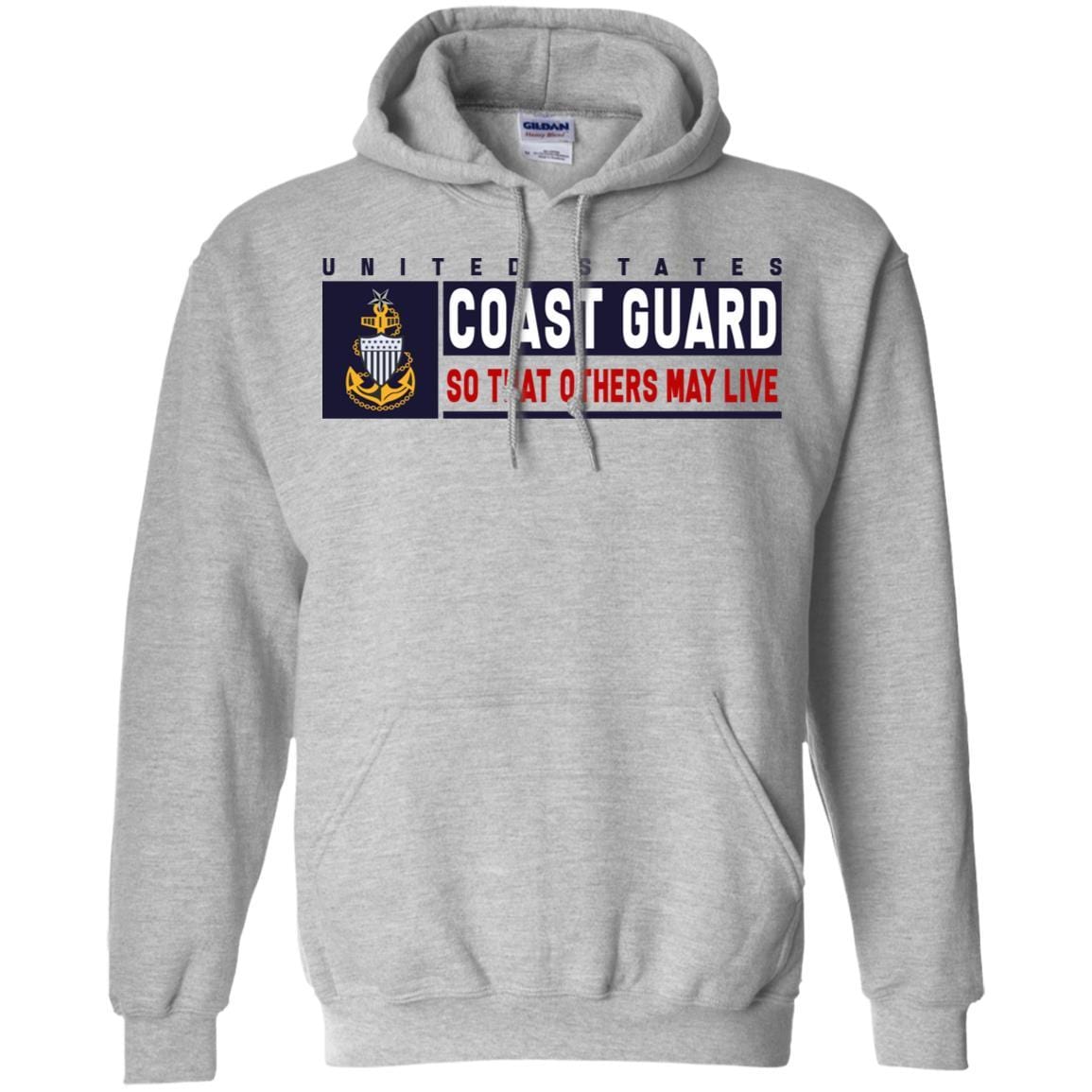 US Coast Guard E-8 Senior Chief Petty Officer E8 SCPO Chief Petty Officer So That Others May Live Long Sleeve - Pullover Hoodie-TShirt-USCG-Veterans Nation