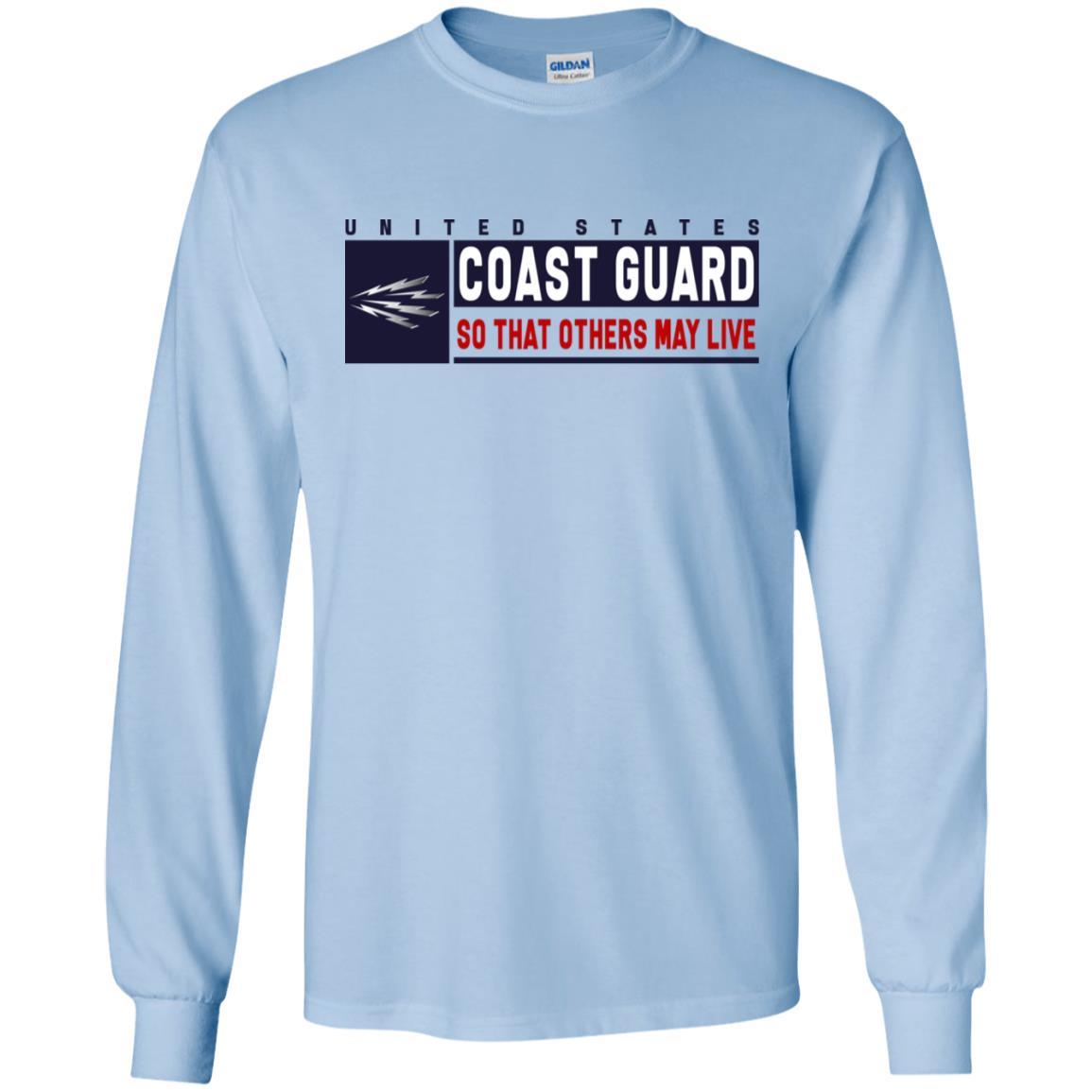 US Coast Guard Telecommunications Specialist TC Logo- So that others may live Long Sleeve - Pullover Hoodie-TShirt-USCG-Veterans Nation