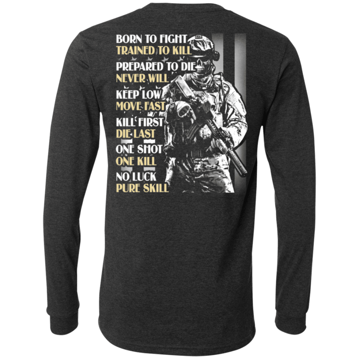 Military T-Shirt "Veteran Skill"-TShirt-General-Veterans Nation