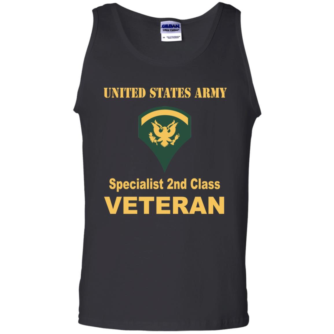 US Army E-5 SPC E5 Specialist Specialist 2nd Class Veteran Men T Shirt On Front-TShirt-Army-Veterans Nation