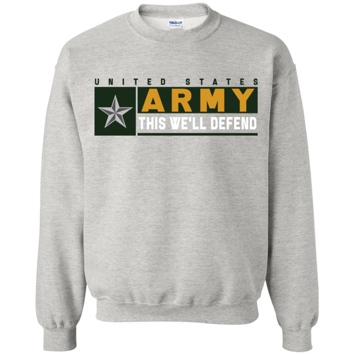 US Army O-7 This We Will Defend Long Sleeve - Pullover Hoodie-TShirt-Army-Veterans Nation
