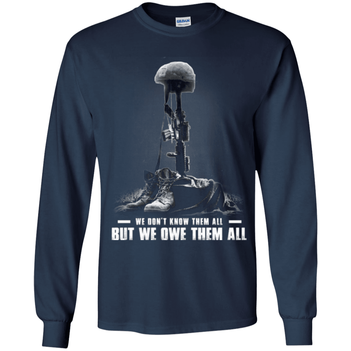 Military T-Shirt "Veteran - We Own Them All - Women" Front-TShirt-General-Veterans Nation