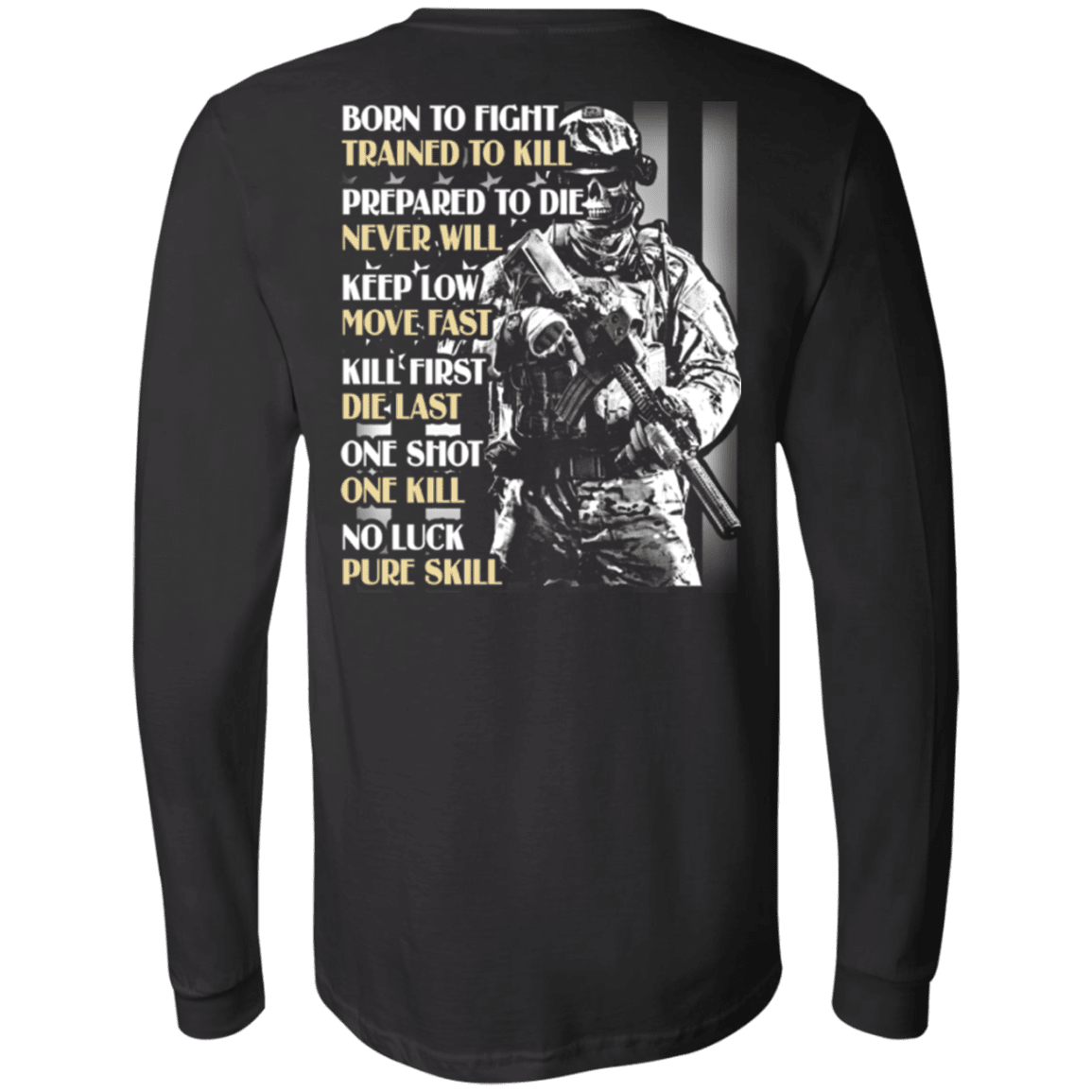 Military T-Shirt "Veteran Skill"-TShirt-General-Veterans Nation