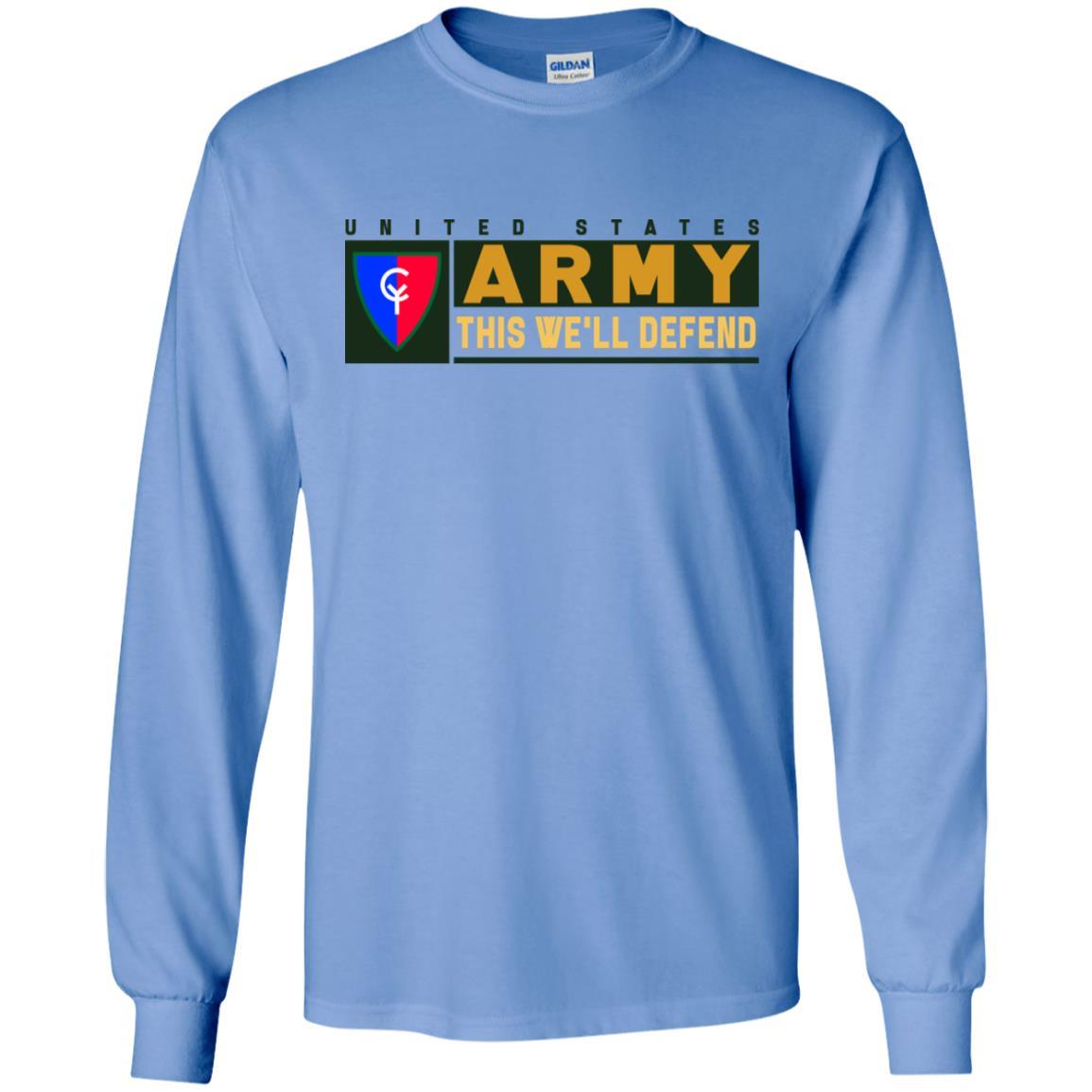US Army 38TH INFANTRY DIVISION- This We'll Defend T-Shirt On Front For Men-TShirt-Army-Veterans Nation