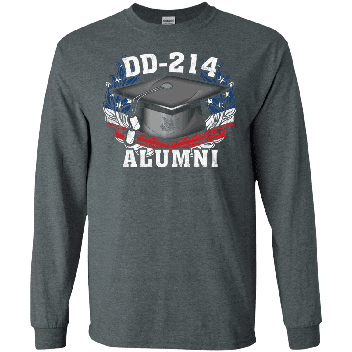 DD 214 Alumni Army Veteran Men Front T Shirts-TShirt-Army-Veterans Nation