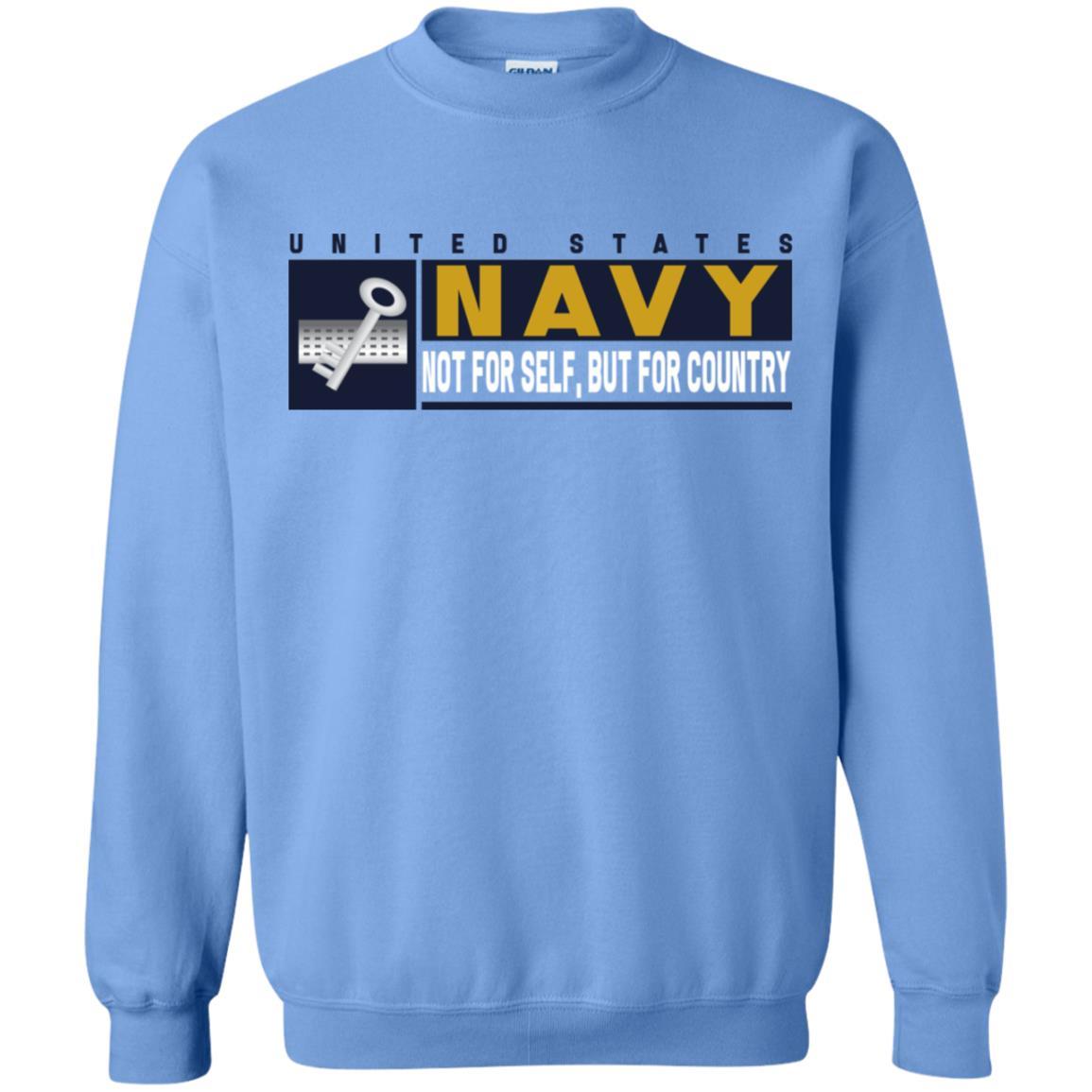 Navy Disbursing Clerk Navy DK- Not for self Long Sleeve - Pullover Hoodie-TShirt-Navy-Veterans Nation