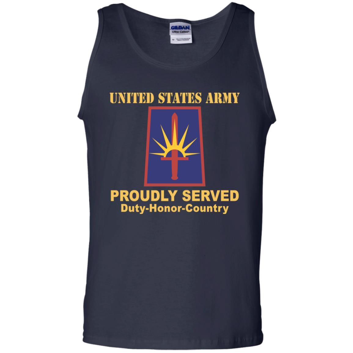 US ARMY NEW YORK ARMY NATIONAL GUARD ELEMENT JT FRC HQ- Proudly Served T-Shirt On Front For Men-TShirt-Army-Veterans Nation