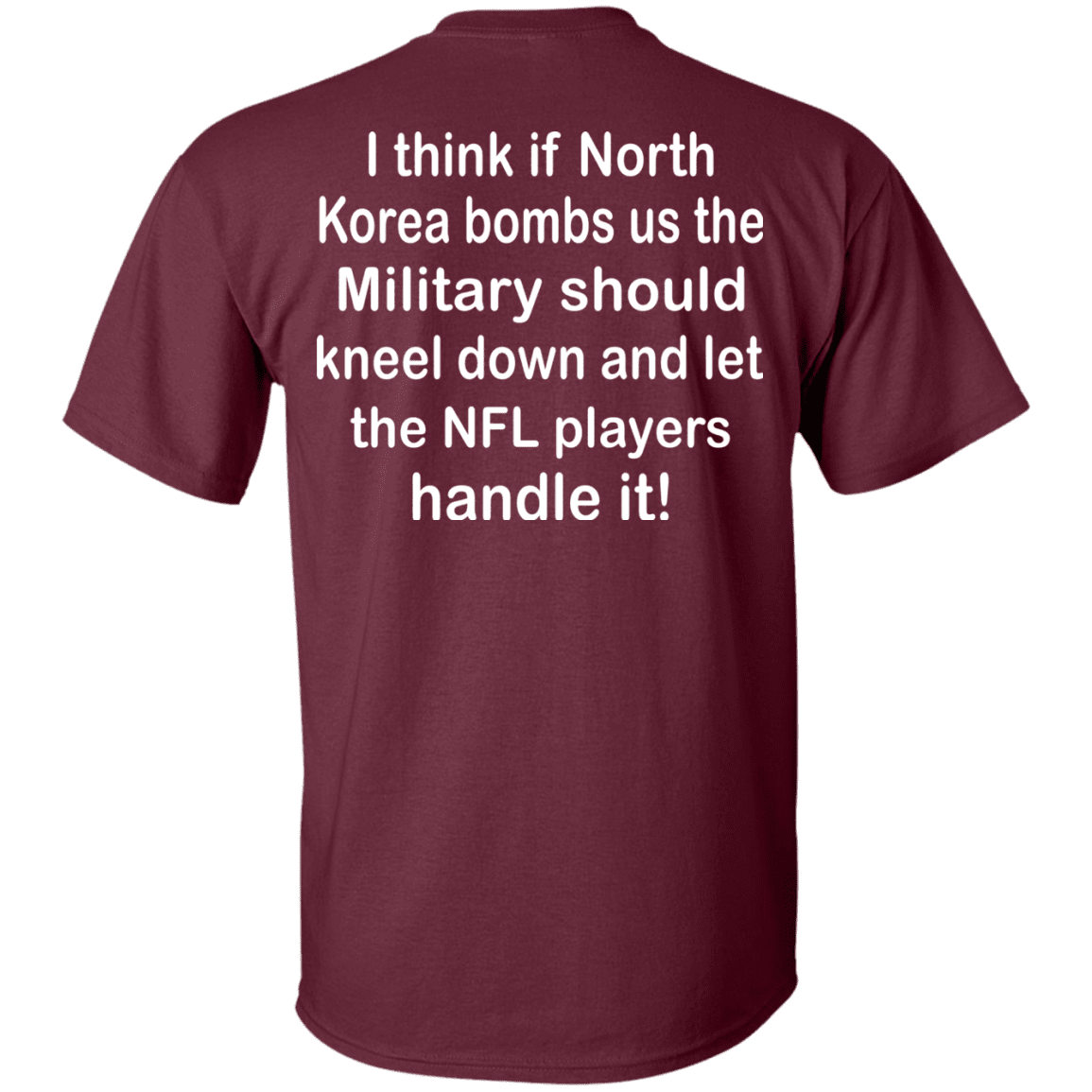 Military T-Shirt "Veteran Military Kneel Back"-TShirt-General-Veterans Nation