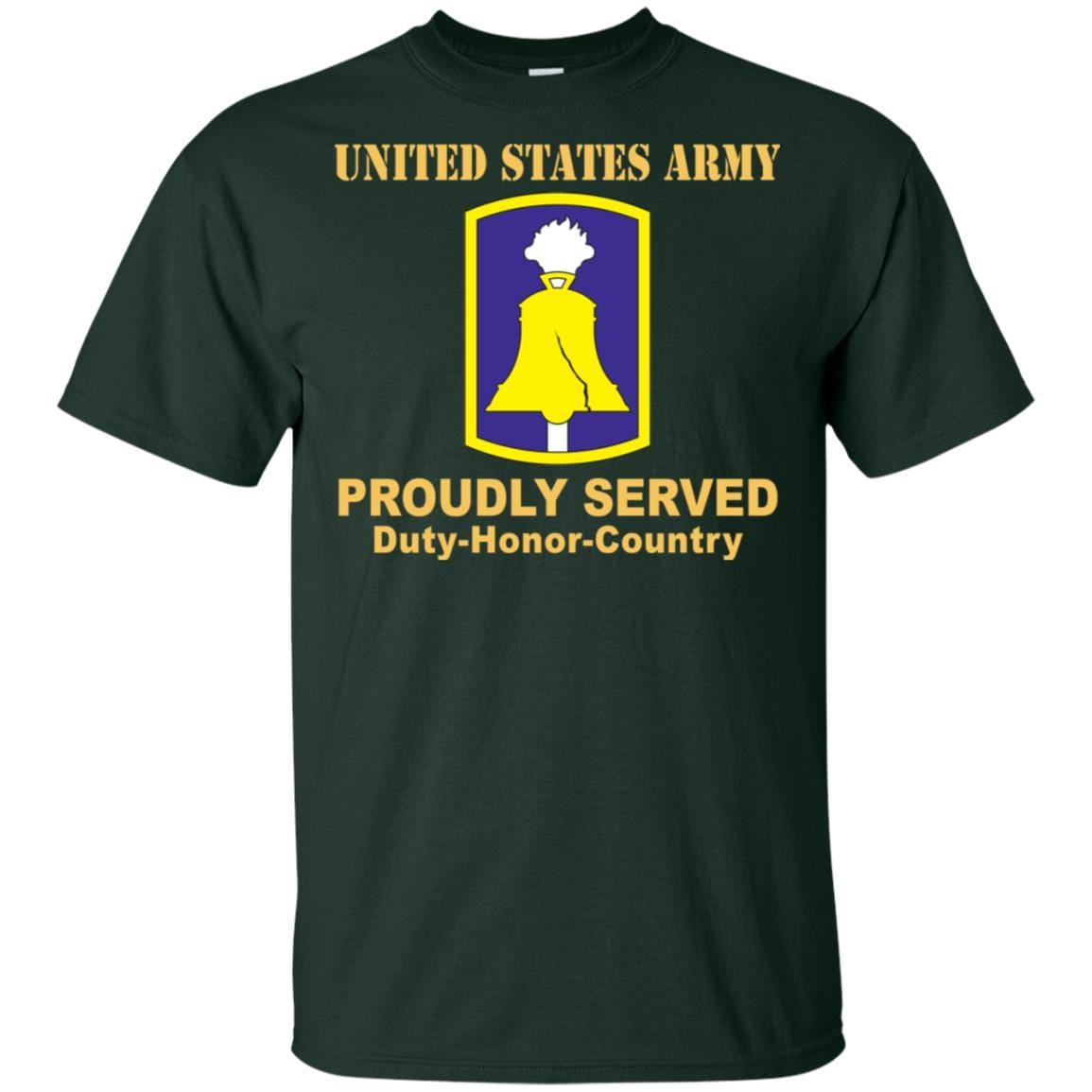 US ARMY 304TH CIVIL AFFAIRS BRIGADE- Proudly Served T-Shirt On Front For Men-TShirt-Army-Veterans Nation