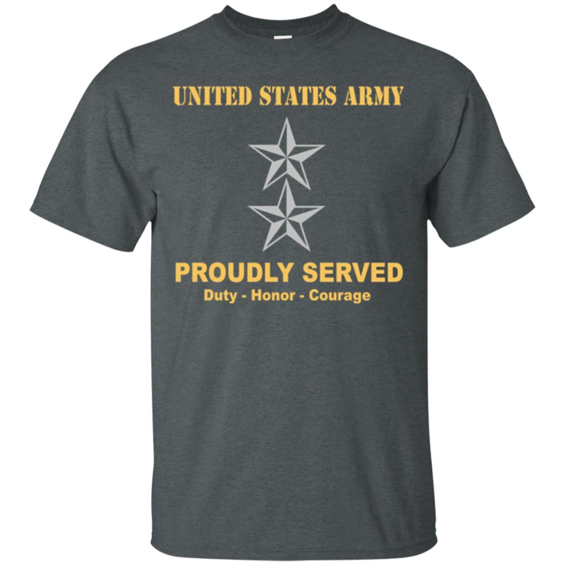 US Army O-8 Major General O8 MG General Officer Ranks Men Front Shirt US Army Rank-TShirt-Army-Veterans Nation