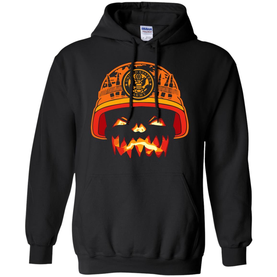 US Army Halloween Men T Shirt On Front-TShirt-Army-Veterans Nation