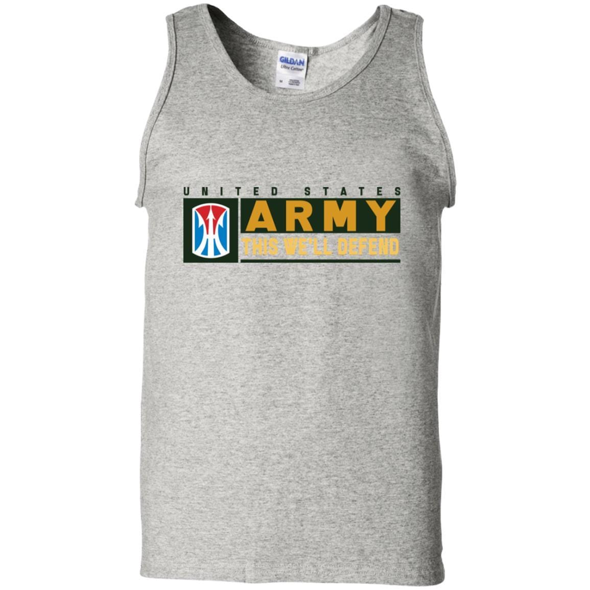 US Army 11TH INFANTRY BRIGADE- This We'll Defend T-Shirt On Front For Men-TShirt-Army-Veterans Nation