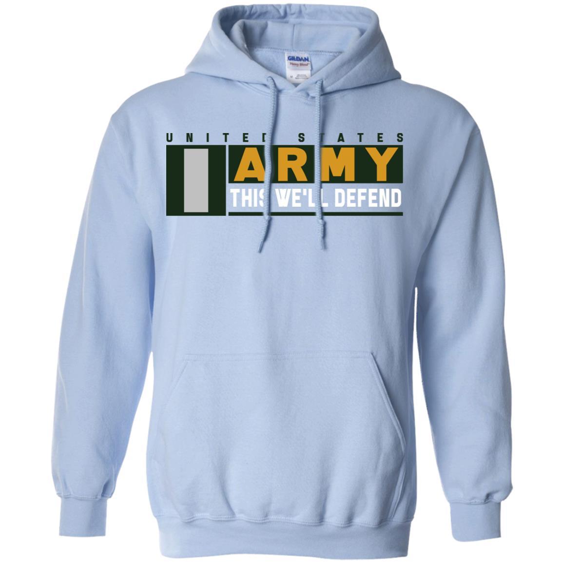 US Army O-2 This We Will Defend Long Sleeve - Pullover Hoodie-TShirt-Army-Veterans Nation
