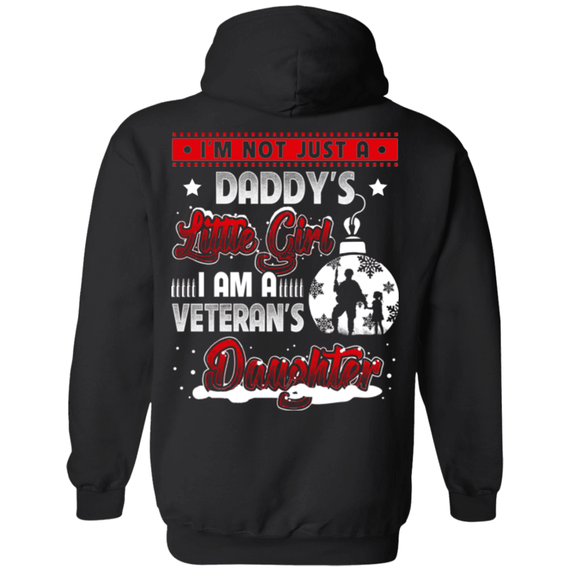 Military T-Shirt "I Am A Veteran's Daughter"-TShirt-General-Veterans Nation