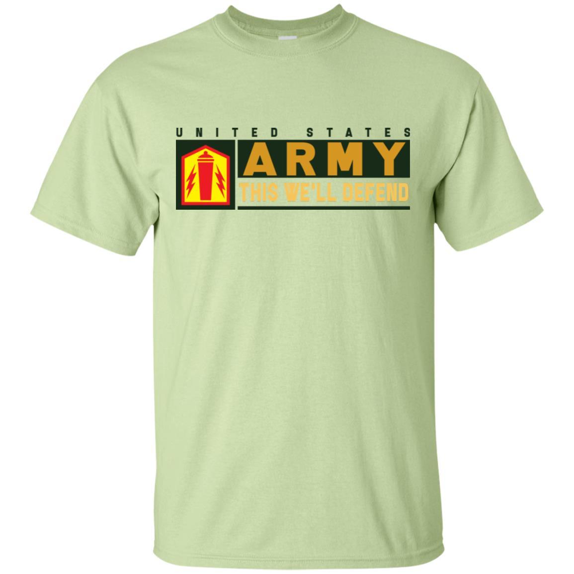 US Army 41 FIRES BRIGADE- This We'll Defend T-Shirt On Front For Men-TShirt-Army-Veterans Nation