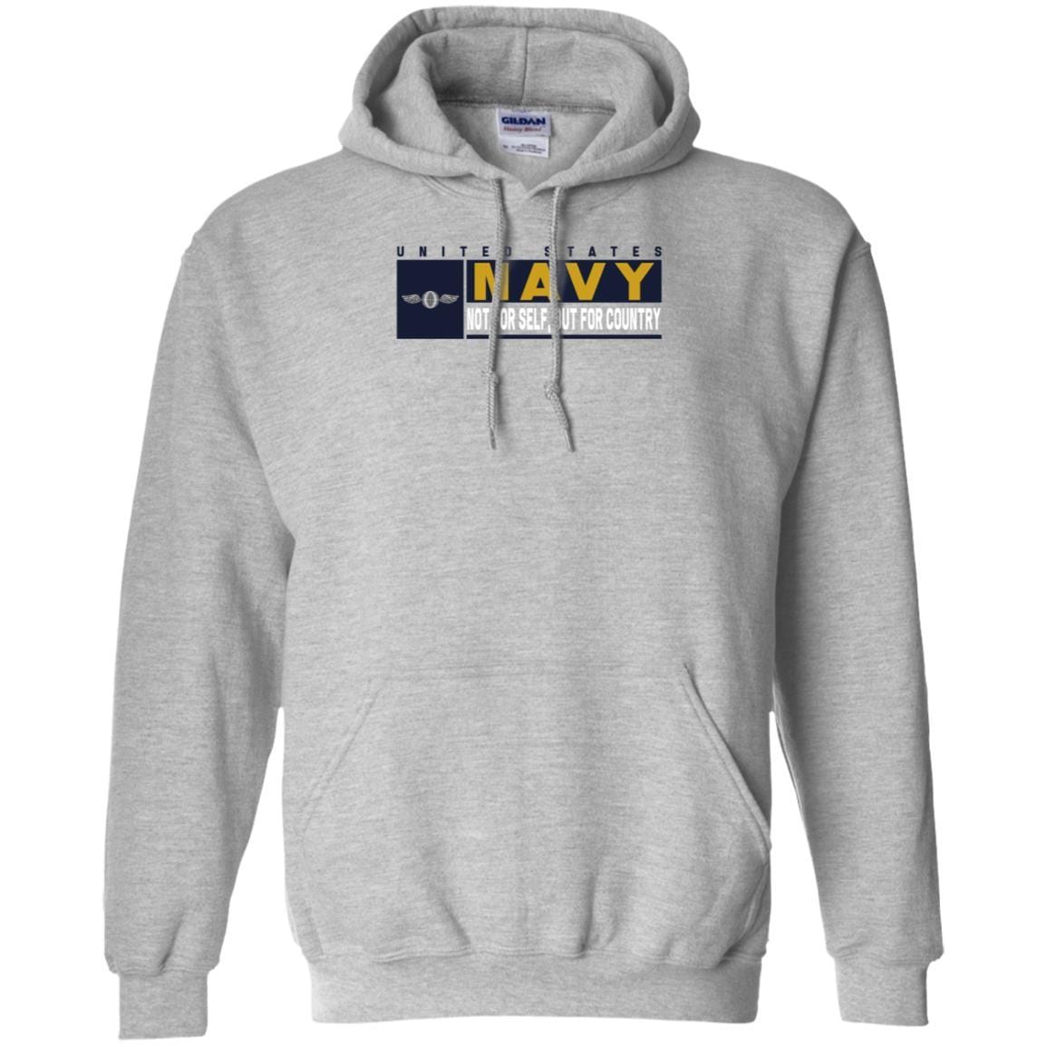 Navy Aviation Electricians Mate Navy AE- Not for self Long Sleeve - Pullover Hoodie-TShirt-Navy-Veterans Nation