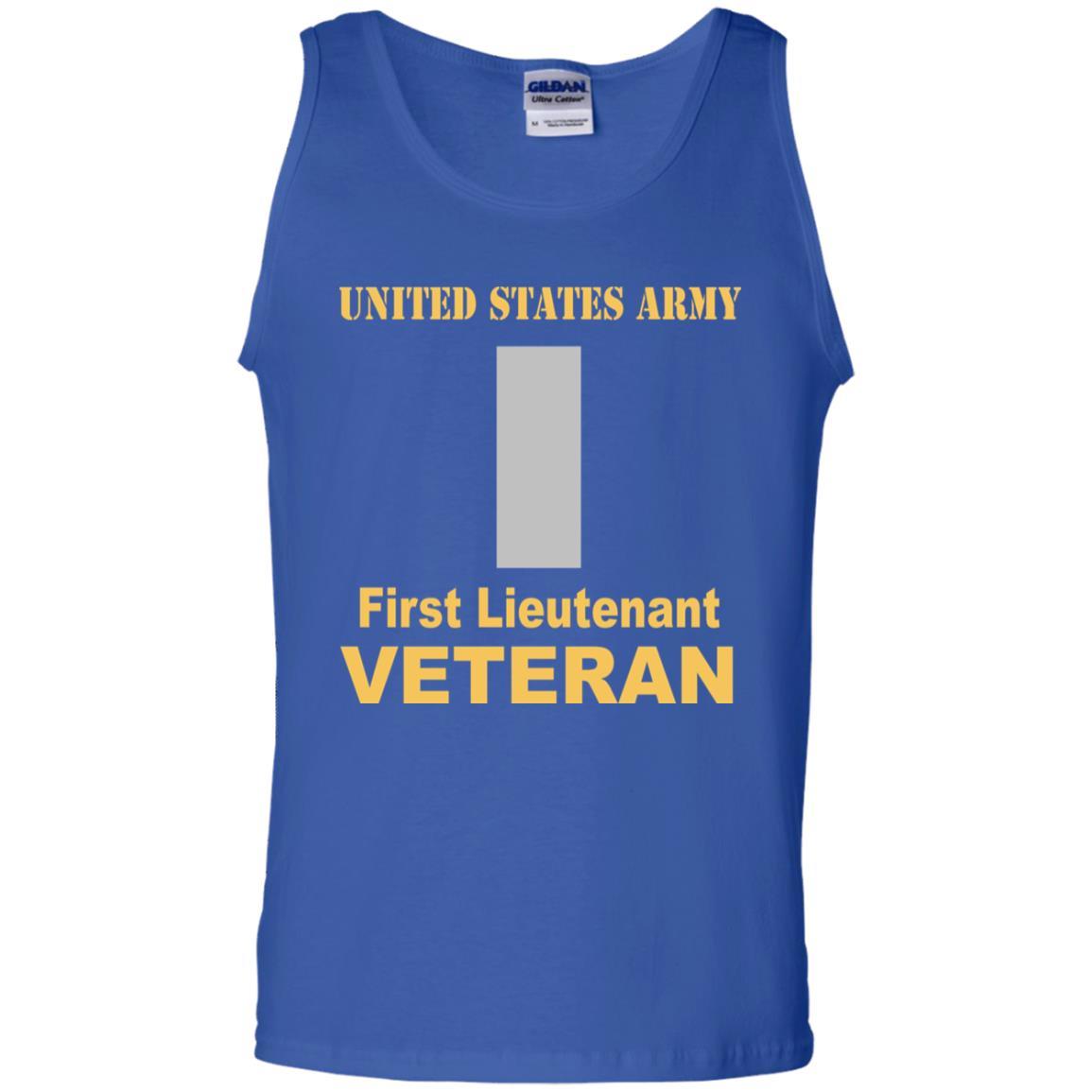US Army O-2 First Lieutenant O2 1LT Commissioned Officer Veteran Men T Shirt On Front-TShirt-Army-Veterans Nation