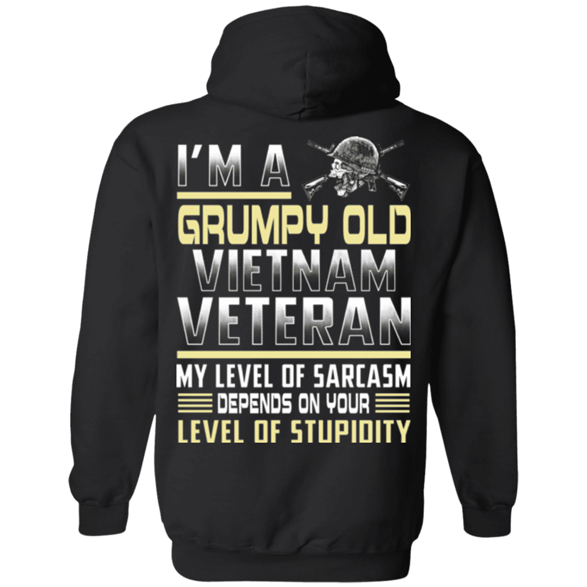Military T-Shirt "I'm A Grump Old Vietnam Veteran"-TShirt-General-Veterans Nation