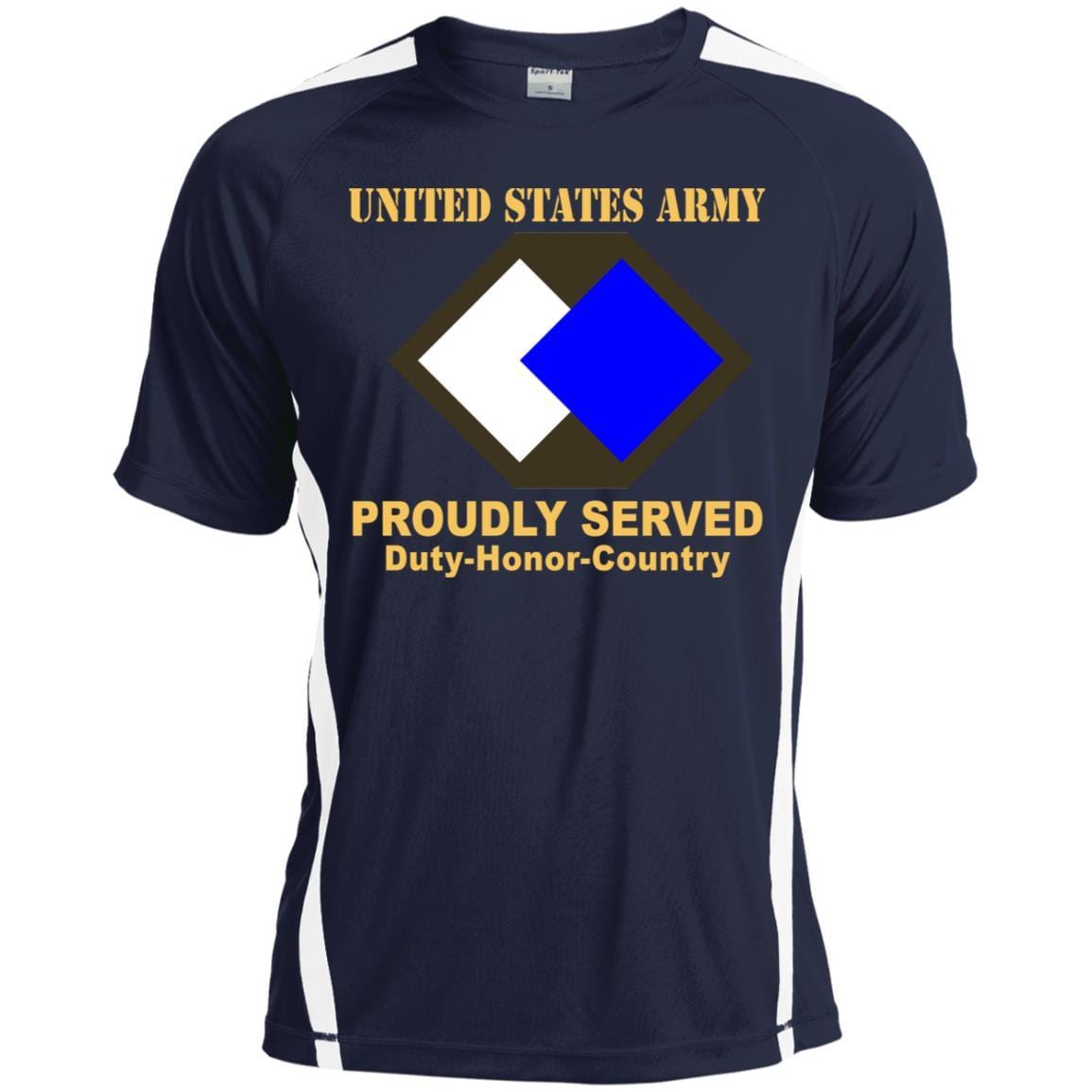 US ARMY 96TH SUSTAINMENT BRIGADE - Proudly Served T-Shirt On Front For Men-TShirt-Army-Veterans Nation