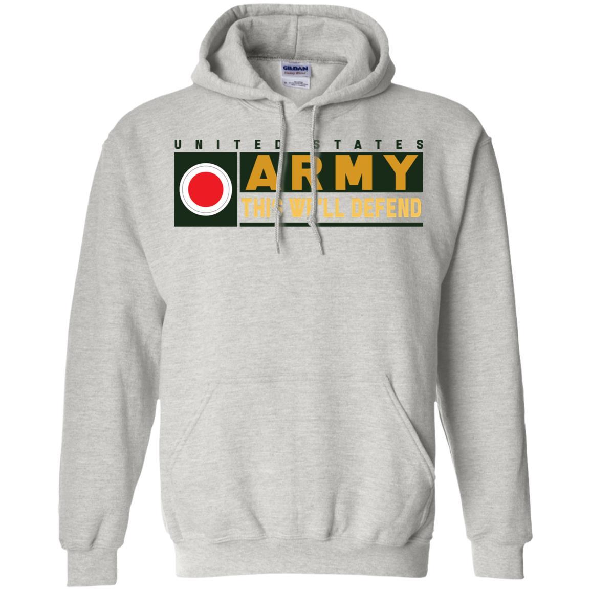 US Army 37TH INFANTRY BRIGADE COMBAT TEAM- This We'll Defend T-Shirt On Front For Men-TShirt-Army-Veterans Nation