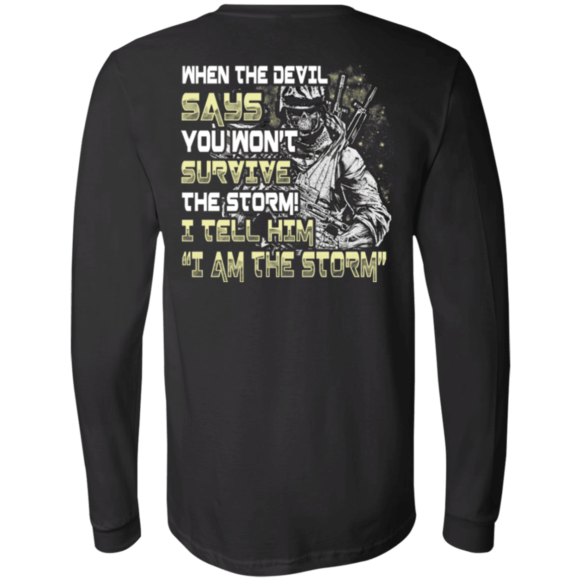 Military T-Shirt "Veteran - I Am The Storm"-TShirt-General-Veterans Nation