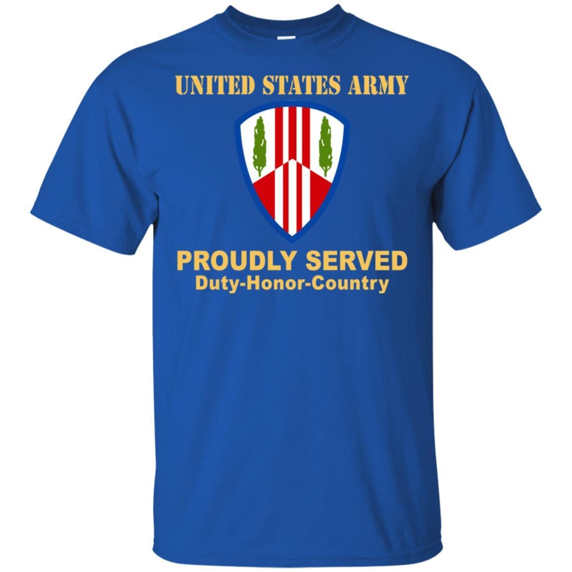US ARMY 369TH SUSTAINMENT BRIGADE - Proudly Served T-Shirt On Front For Men-TShirt-Army-Veterans Nation