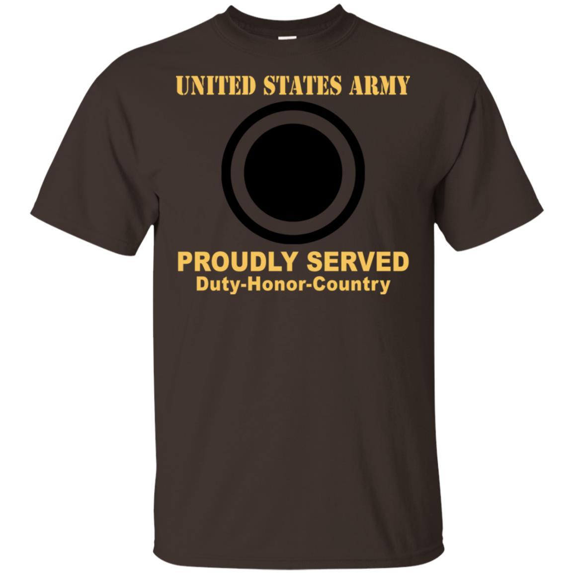 US ARMY I CORPS - Proudly Served T-Shirt On Front For Men-TShirt-Army-Veterans Nation