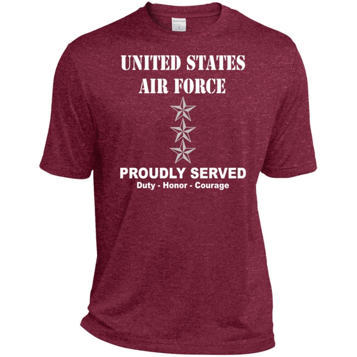 US Air Force O-9 Lieutenant General Lt Ge O9 General Officer Ranks T shirt Sport-Tek Tall Pullover Hoodie - T-Shirt-TShirt-USAF-Veterans Nation