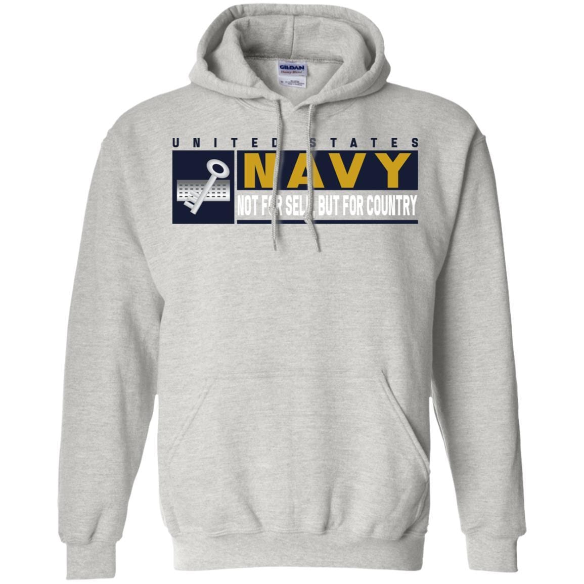 Navy Disbursing Clerk Navy DK- Not for self Long Sleeve - Pullover Hoodie-TShirt-Navy-Veterans Nation
