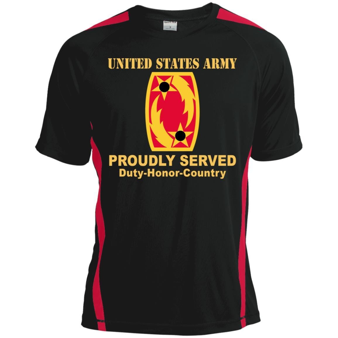 US ARMY 69TH AIR DEFENSE ARTILLERY - Proudly Served T-Shirt On Front For Men-TShirt-Army-Veterans Nation