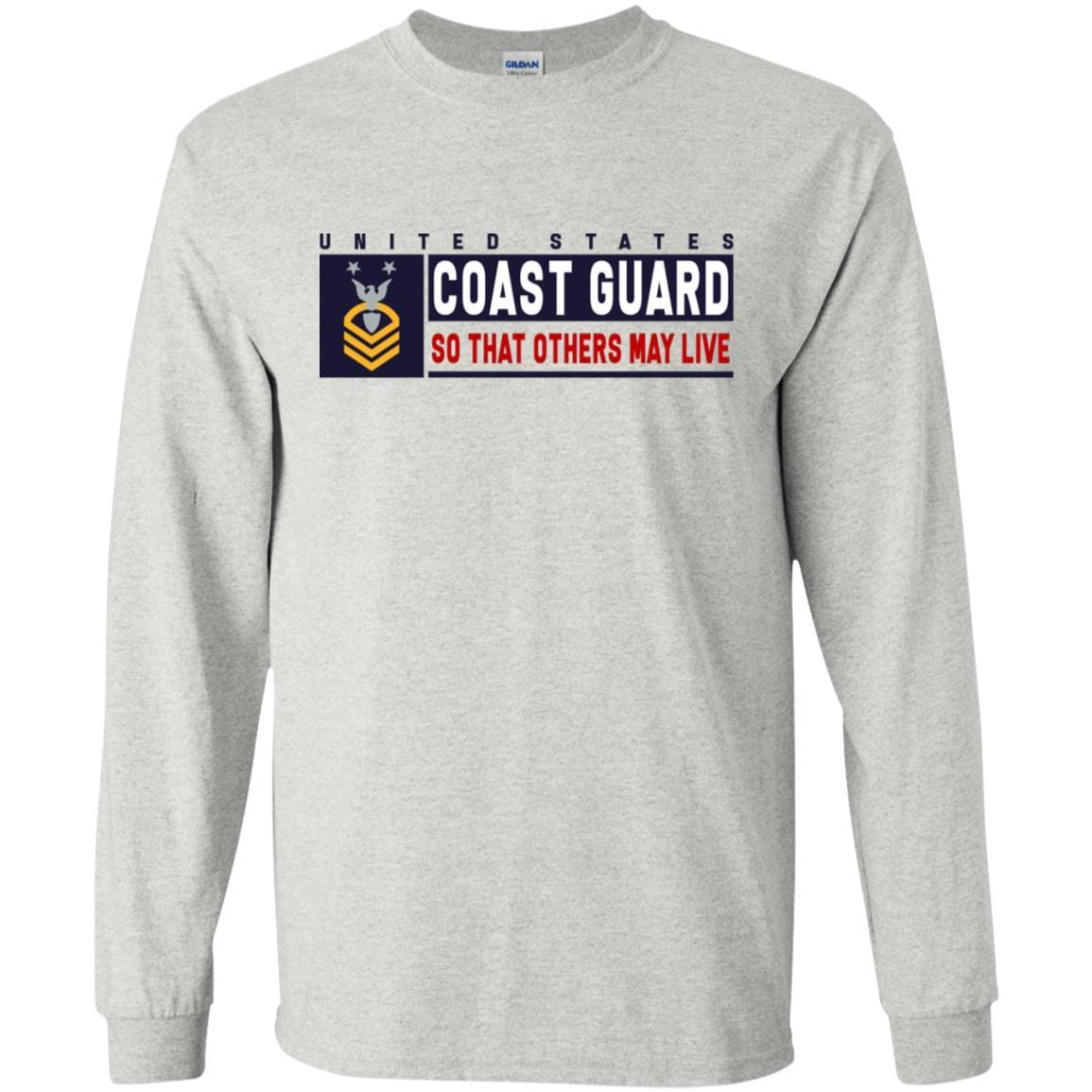 US Coast Guard E-9 Command Master Chief Petty Officer E9 CMC So That Others May Live Long Sleeve - Pullover Hoodie-TShirt-USCG-Veterans Nation