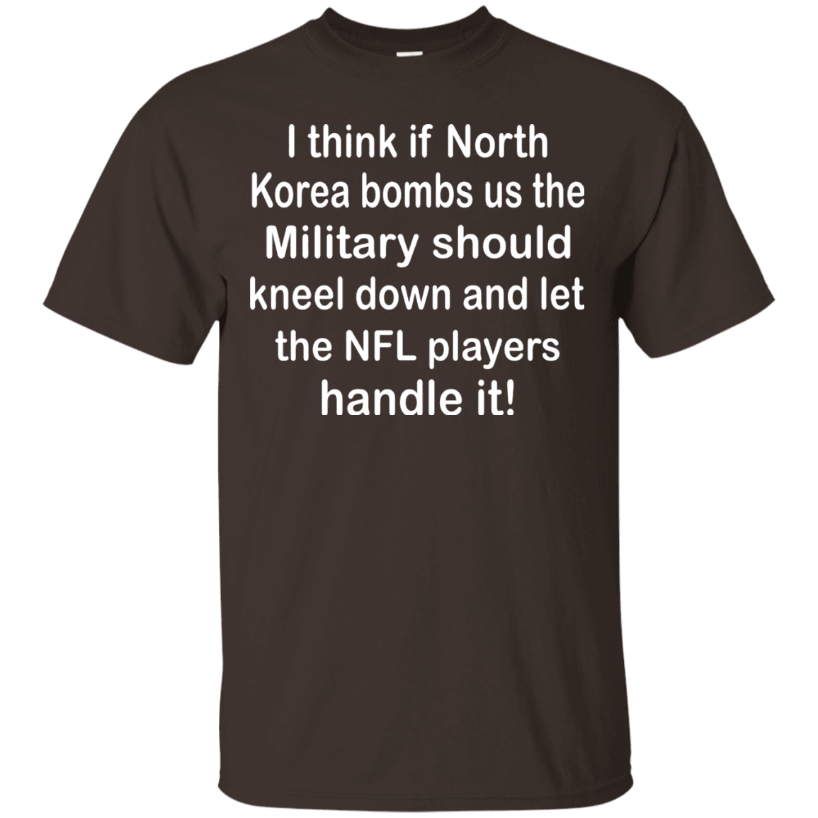 Military T-Shirt "Veteran Military Kneel" Front-TShirt-General-Veterans Nation