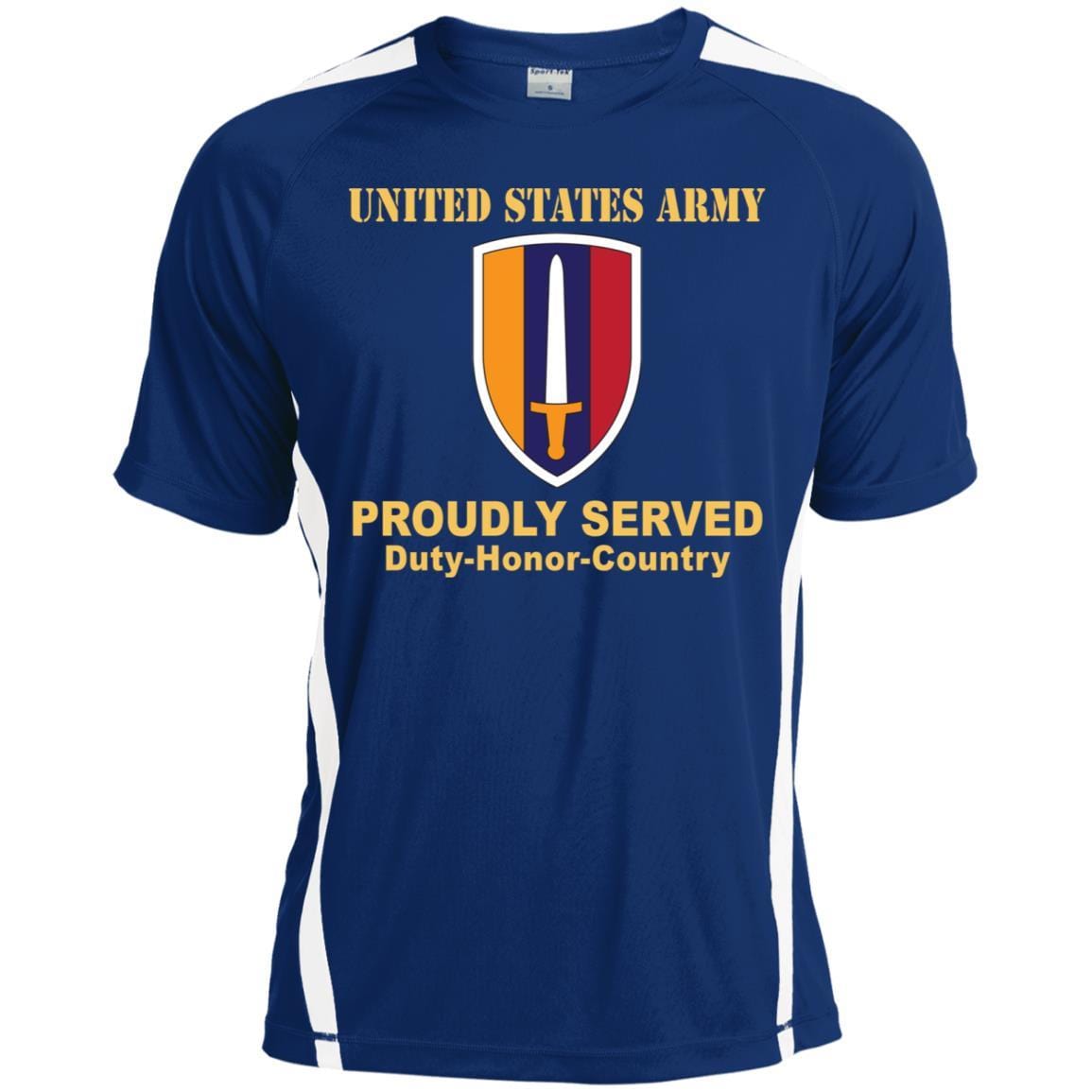U.S. ARMY VIETNAM- Proudly Served T-Shirt On Front For Men-TShirt-Army-Veterans Nation