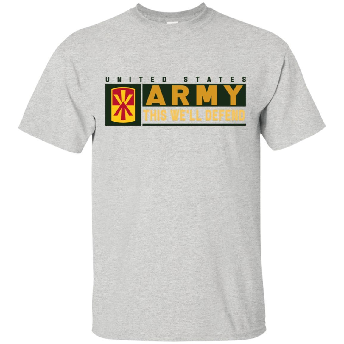 US Army 11TH AIR DEFENSE ARTILLERY BRIGADE- This We'll Defend T-Shirt On Front For Men-TShirt-Army-Veterans Nation
