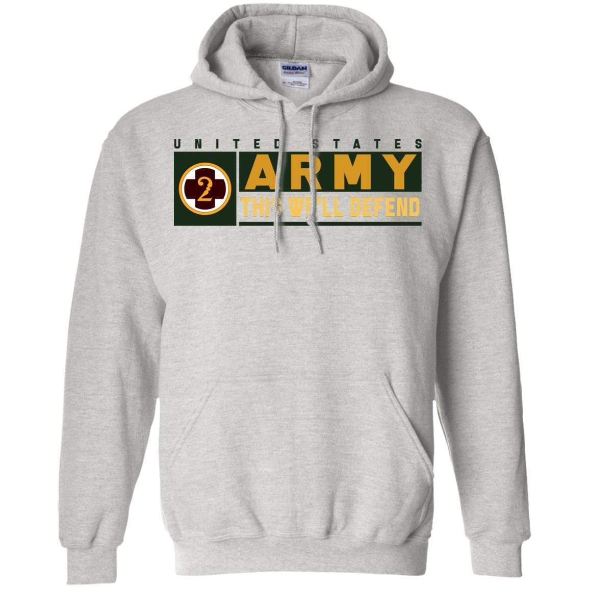 US Army 2ND MEDICAL BRIGADE- This We'll Defend T-Shirt On Front For Men-TShirt-Army-Veterans Nation