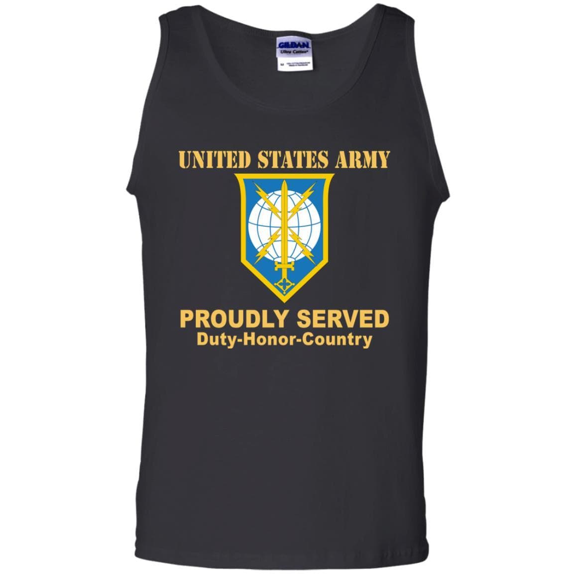 US ARMY CSIB MILITARY INTELLIGENCE READINESS COMMAND- Proudly Served T-Shirt On Front For Men-TShirt-Army-Veterans Nation
