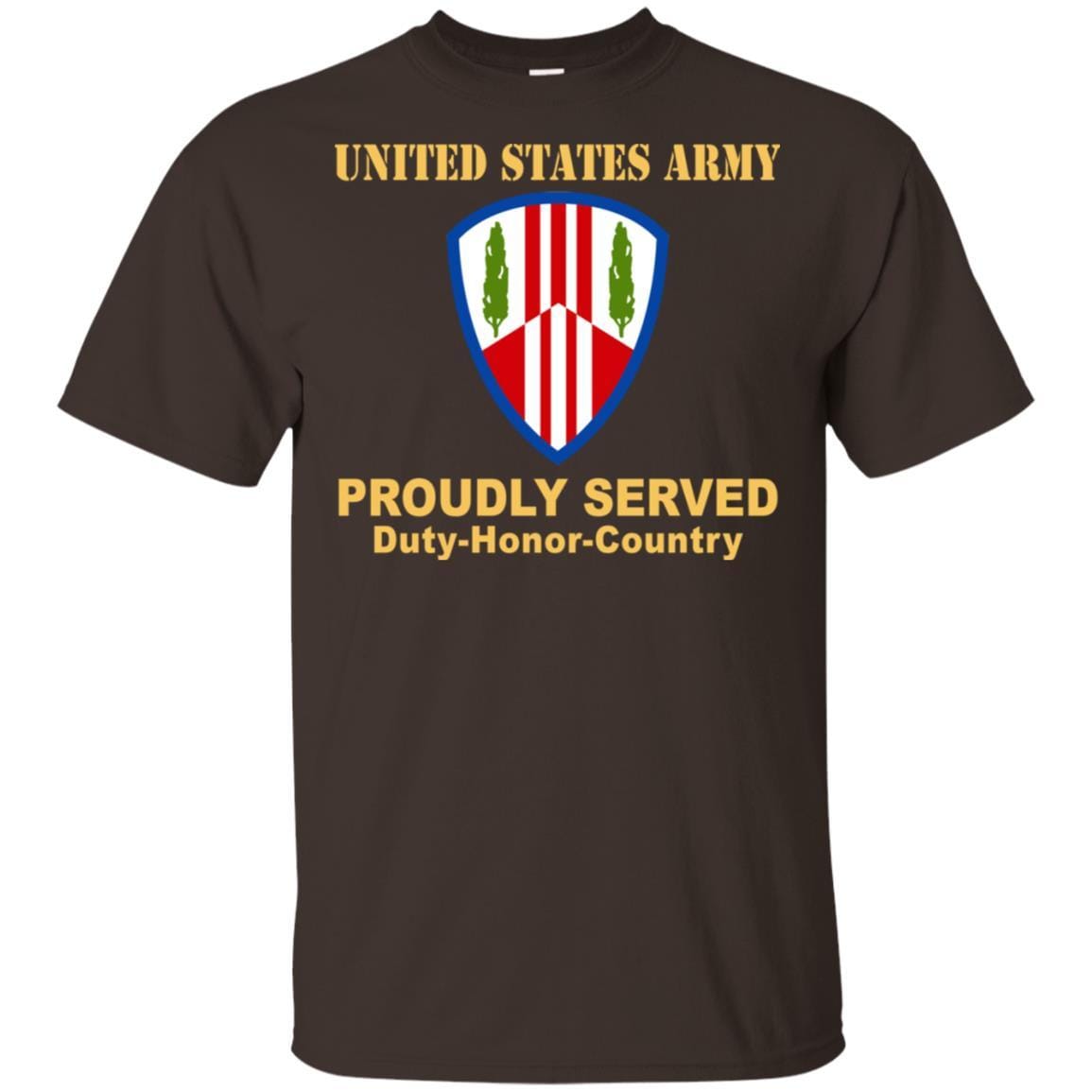 US ARMY 369TH SUSTAINMENT BRIGADE - Proudly Served T-Shirt On Front For Men-TShirt-Army-Veterans Nation