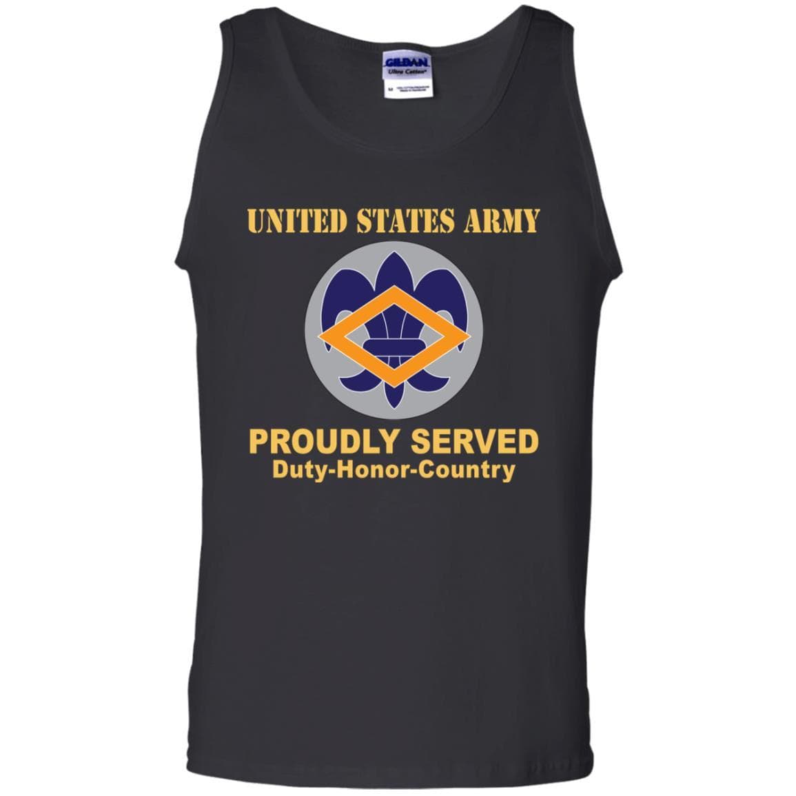 US ARMY 336TH FINANCE CENTER- Proudly Served T-Shirt On Front For Men-TShirt-Army-Veterans Nation
