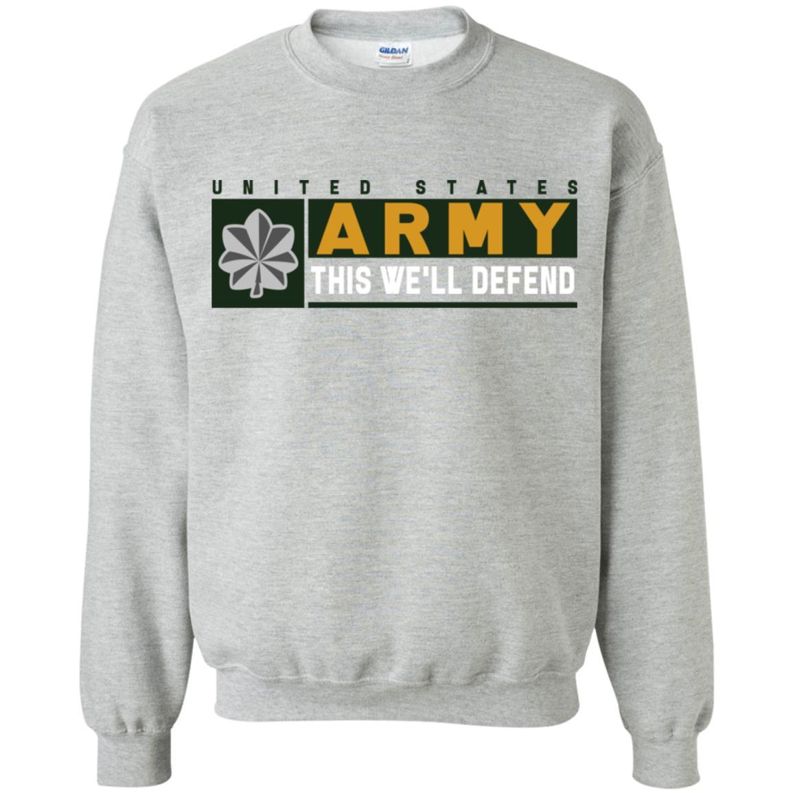 US Army O-5 This We Will Defend Long Sleeve - Pullover Hoodie-TShirt-Army-Veterans Nation
