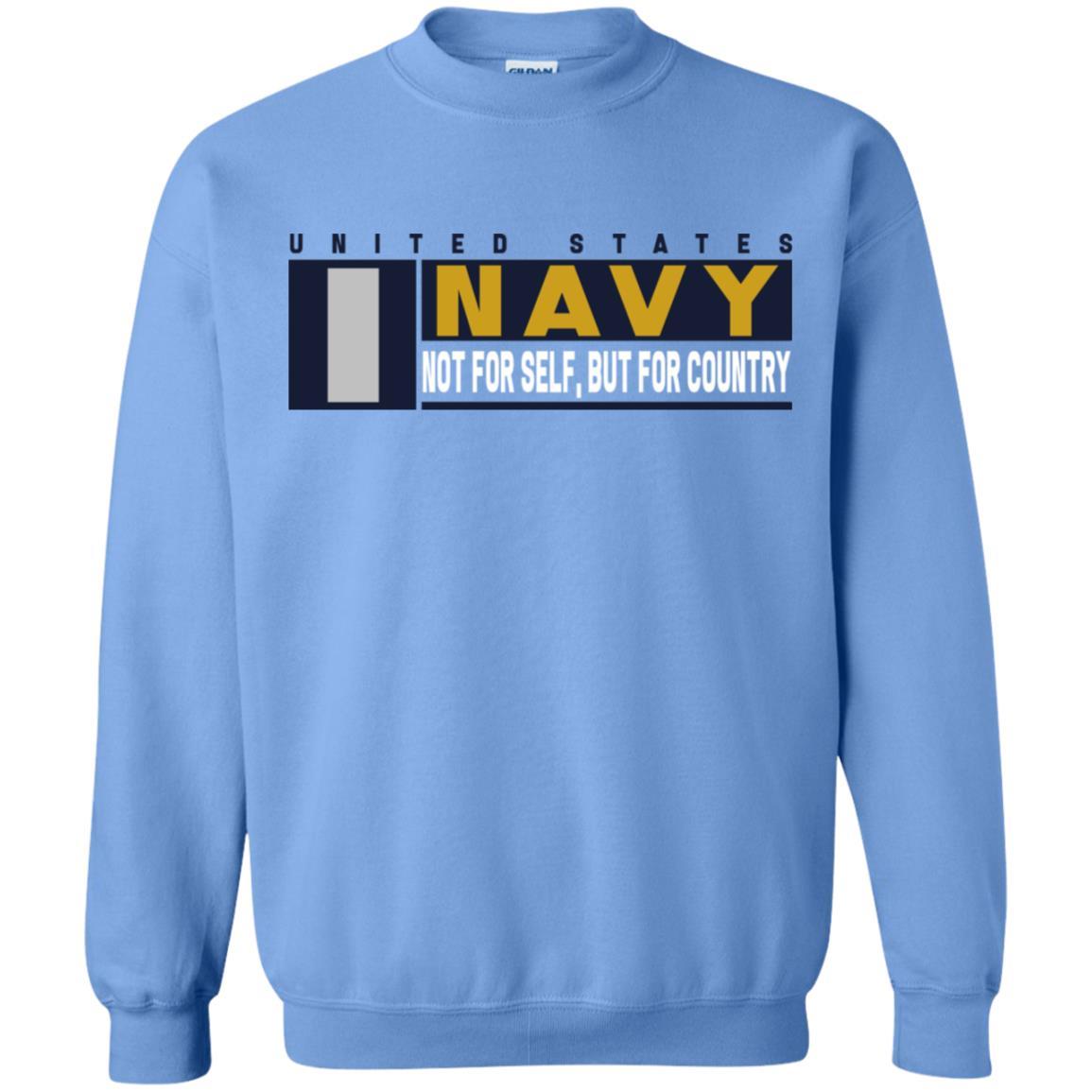 US Navy O-2 Lieutenant Junior Grade O2 LTJG Not For Self, But For Country Long Sleeve - Pullover Hoodie-TShirt-Navy-Veterans Nation