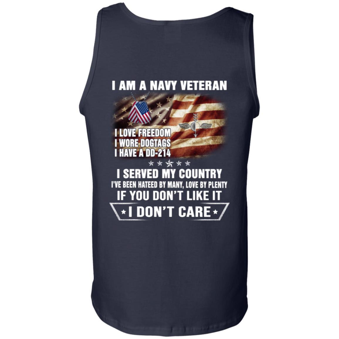 I Am A Navy Aerographers Mate Navy AG Veteran T-Shirt On Back-TShirt-Navy-Veterans Nation