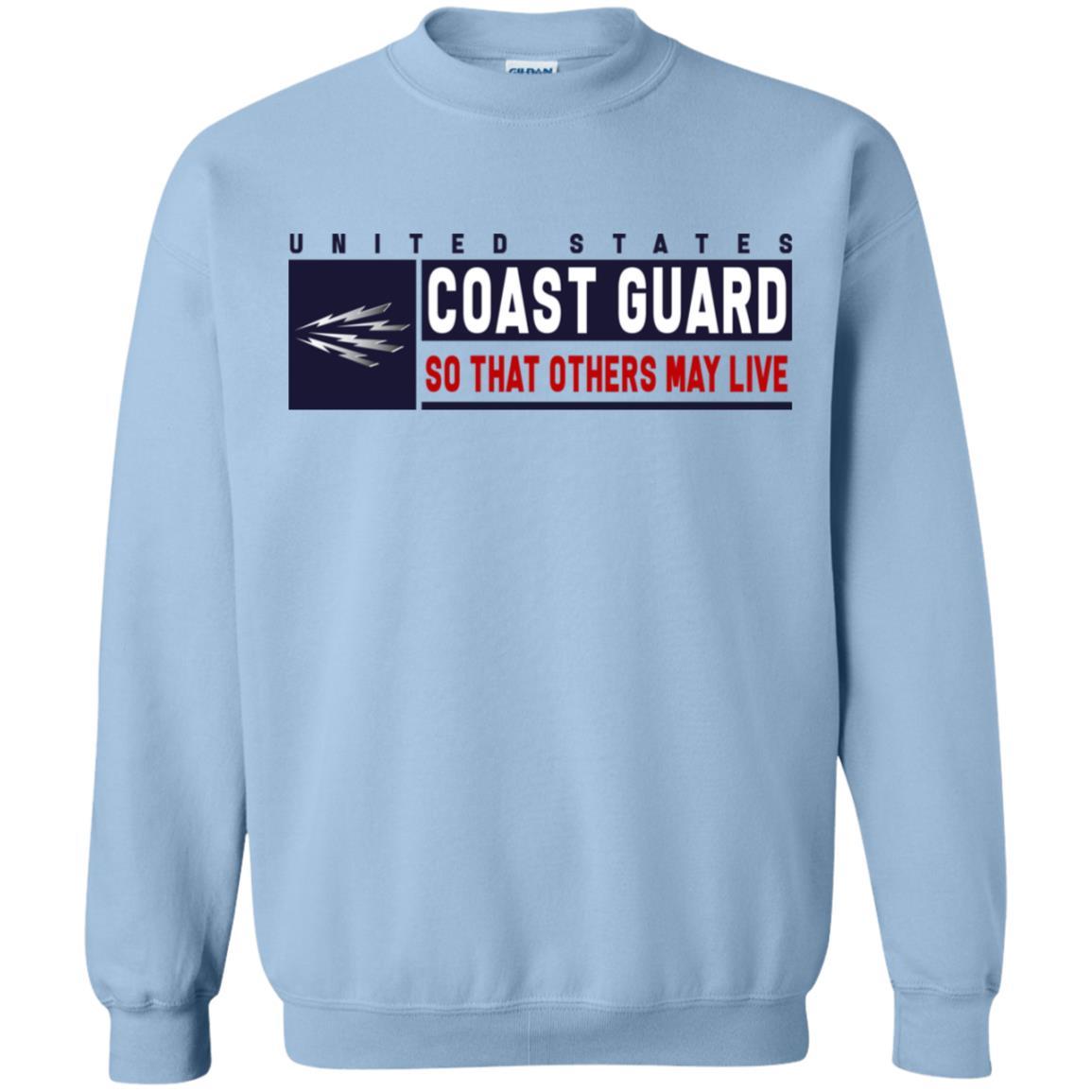 US Coast Guard Telecommunications Specialist TC Logo- So that others may live Long Sleeve - Pullover Hoodie-TShirt-USCG-Veterans Nation