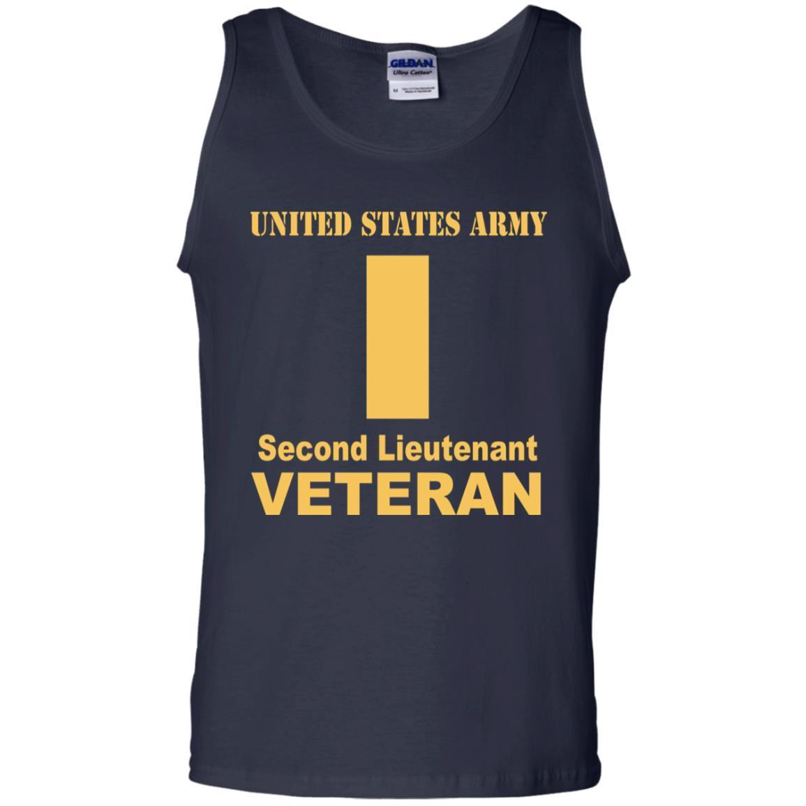 US Army O-1 Second Lieutenant O1 2LT Commissioned Officer Veteran Men T Shirt On Front-TShirt-Army-Veterans Nation