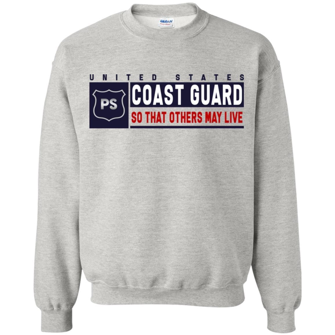 USCG PORT SECURITY SPECIALIST PS Logo- So that others may live Long Sleeve - Pullover Hoodie-TShirt-USCG-Veterans Nation