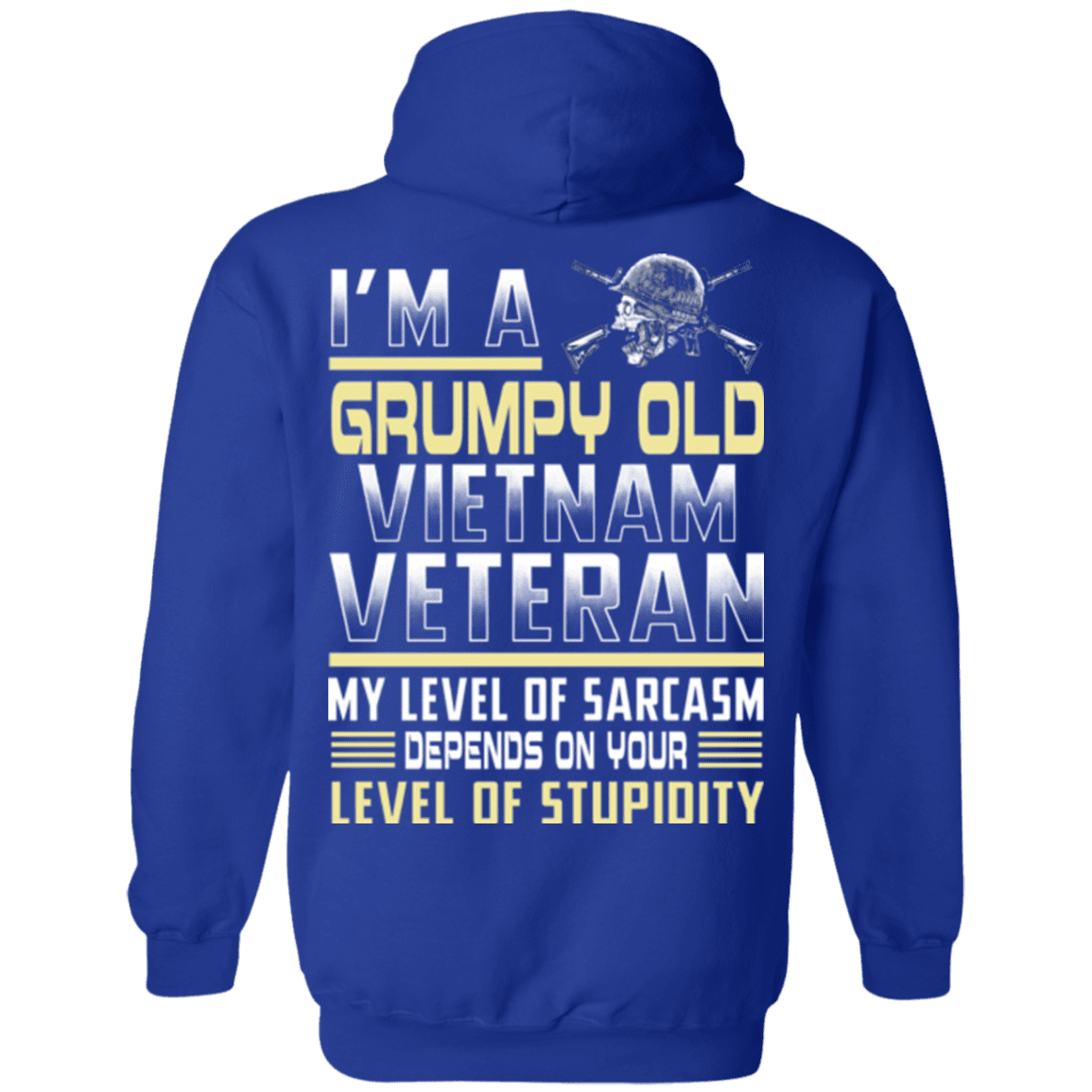 Military T-Shirt "I'm A Grump Old Vietnam Veteran"-TShirt-General-Veterans Nation
