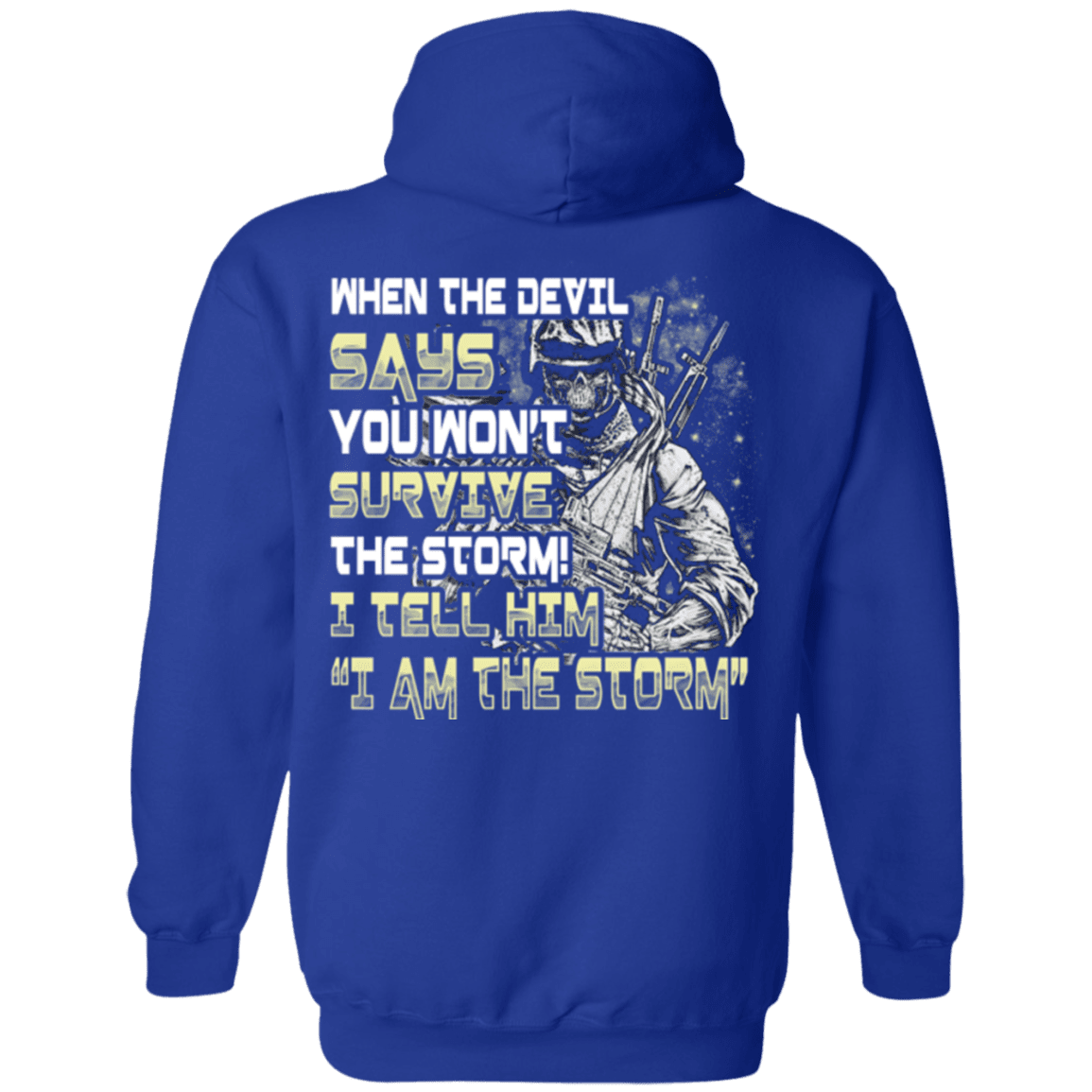 Military T-Shirt "Veteran - I Am The Storm"-TShirt-General-Veterans Nation