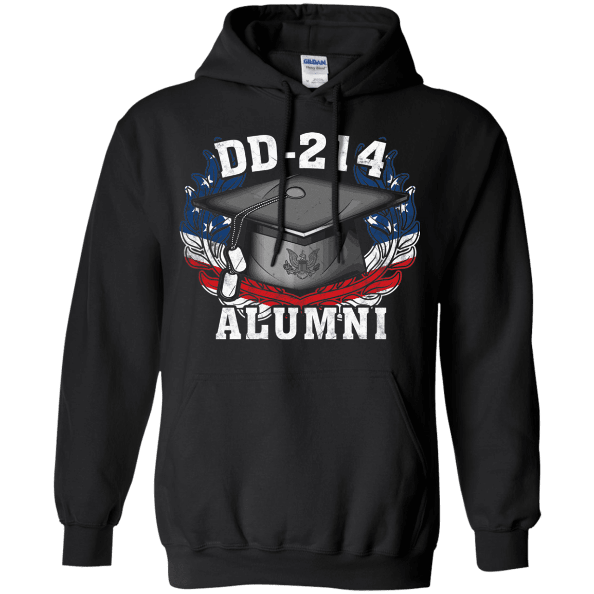 DD 214 Alumni Army Veteran Men Front T Shirts-TShirt-Army-Veterans Nation