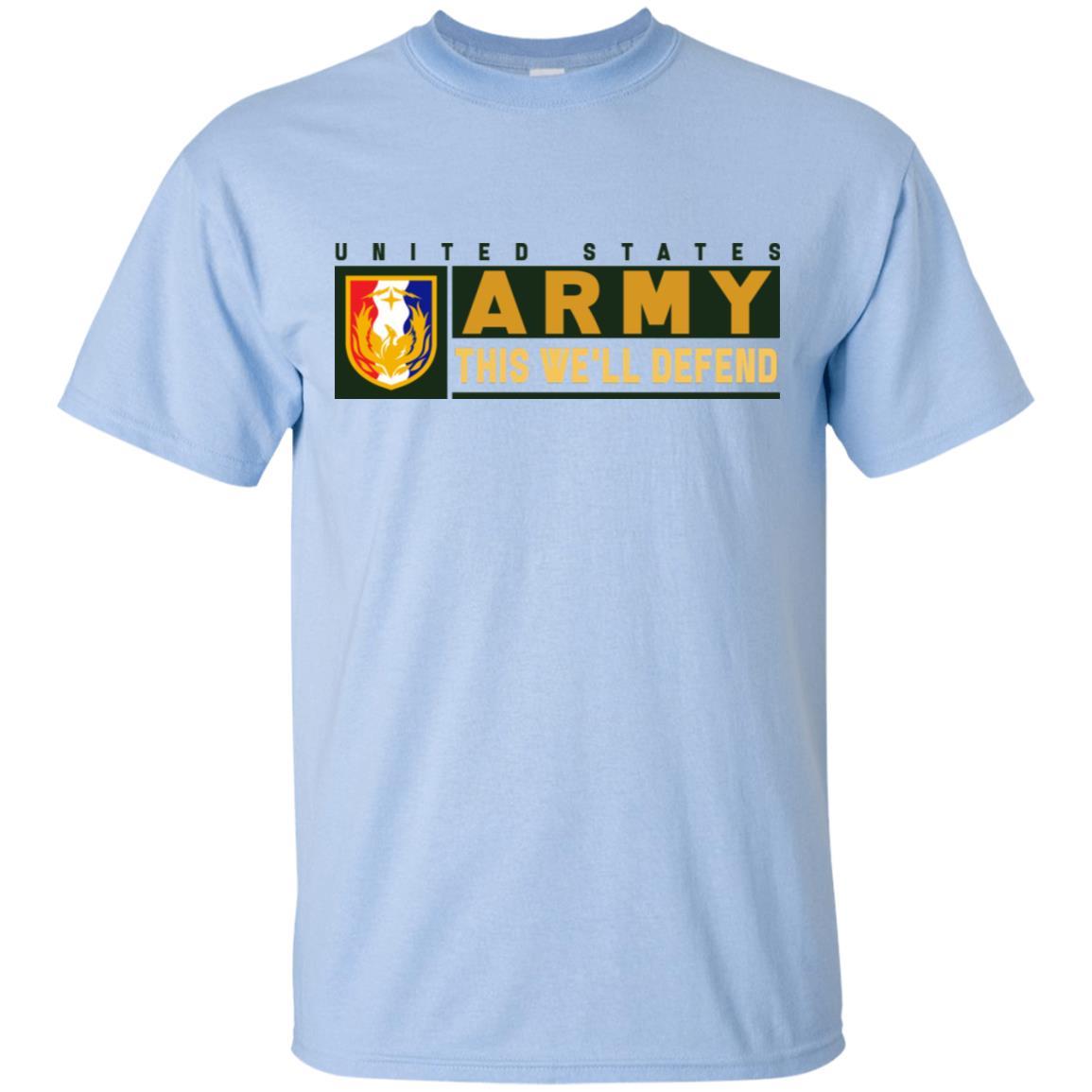 US Army 36TH SUSTAINMENT BRIGADE- This We'll Defend T-Shirt On Front For Men-TShirt-Army-Veterans Nation